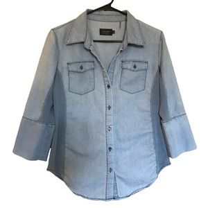 Denim Cavalini Blue shirt 💕 Final Sale